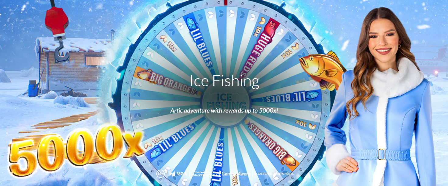  Ice Fishing - Descripción general de los juegos y bonos disponibles